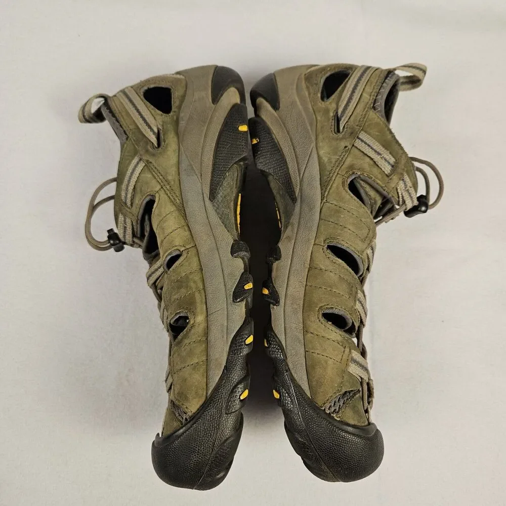 Keen Arroyo II Men 10 Travel Walking Sandal Waterproof Hiking Strap Leather Shoe